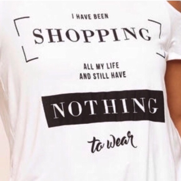 Loralette Cold Shoulder Short Sleeve Graphic Tee - Picture 2 of 3